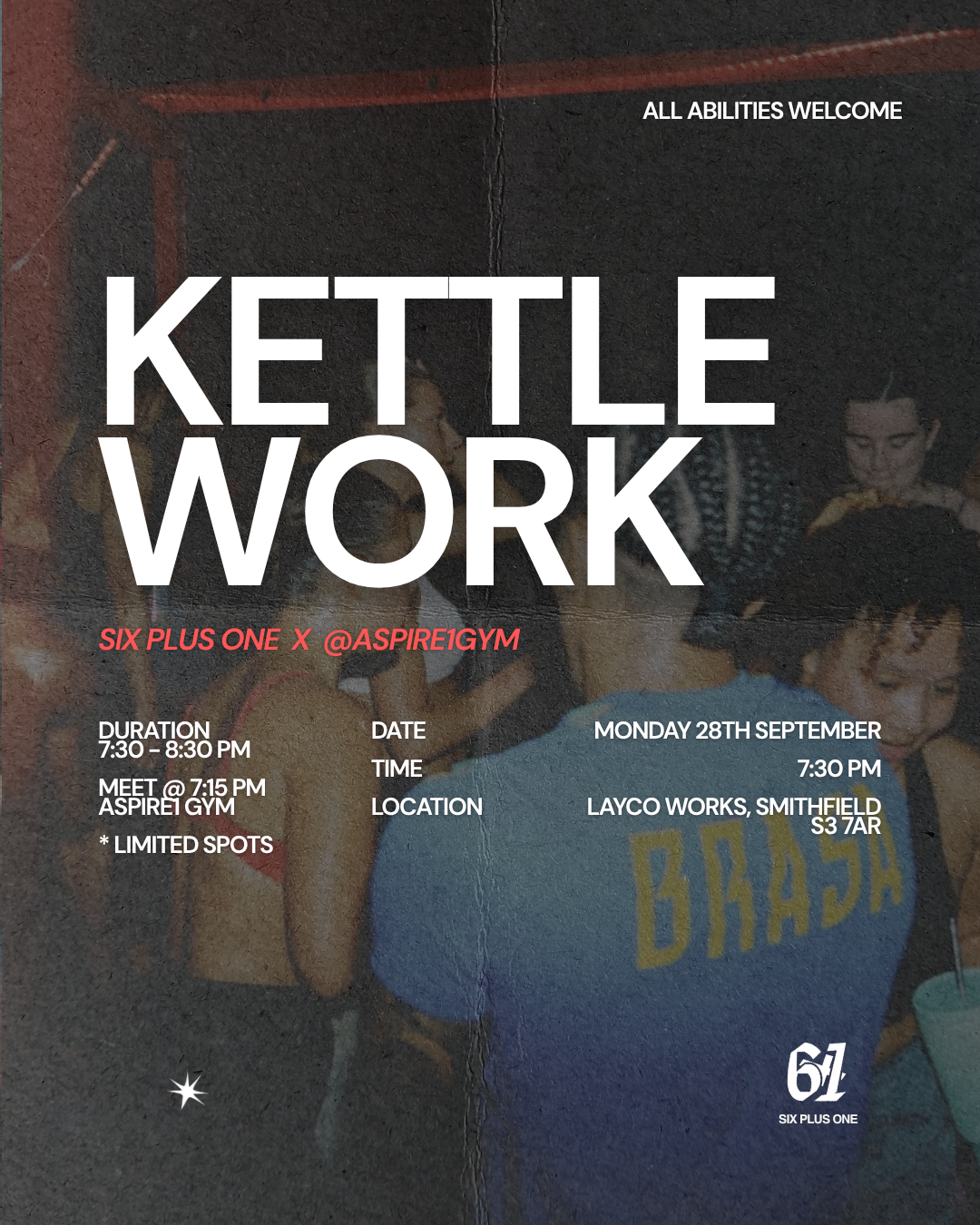 Kettle Work poster for Monday 28 September 2026